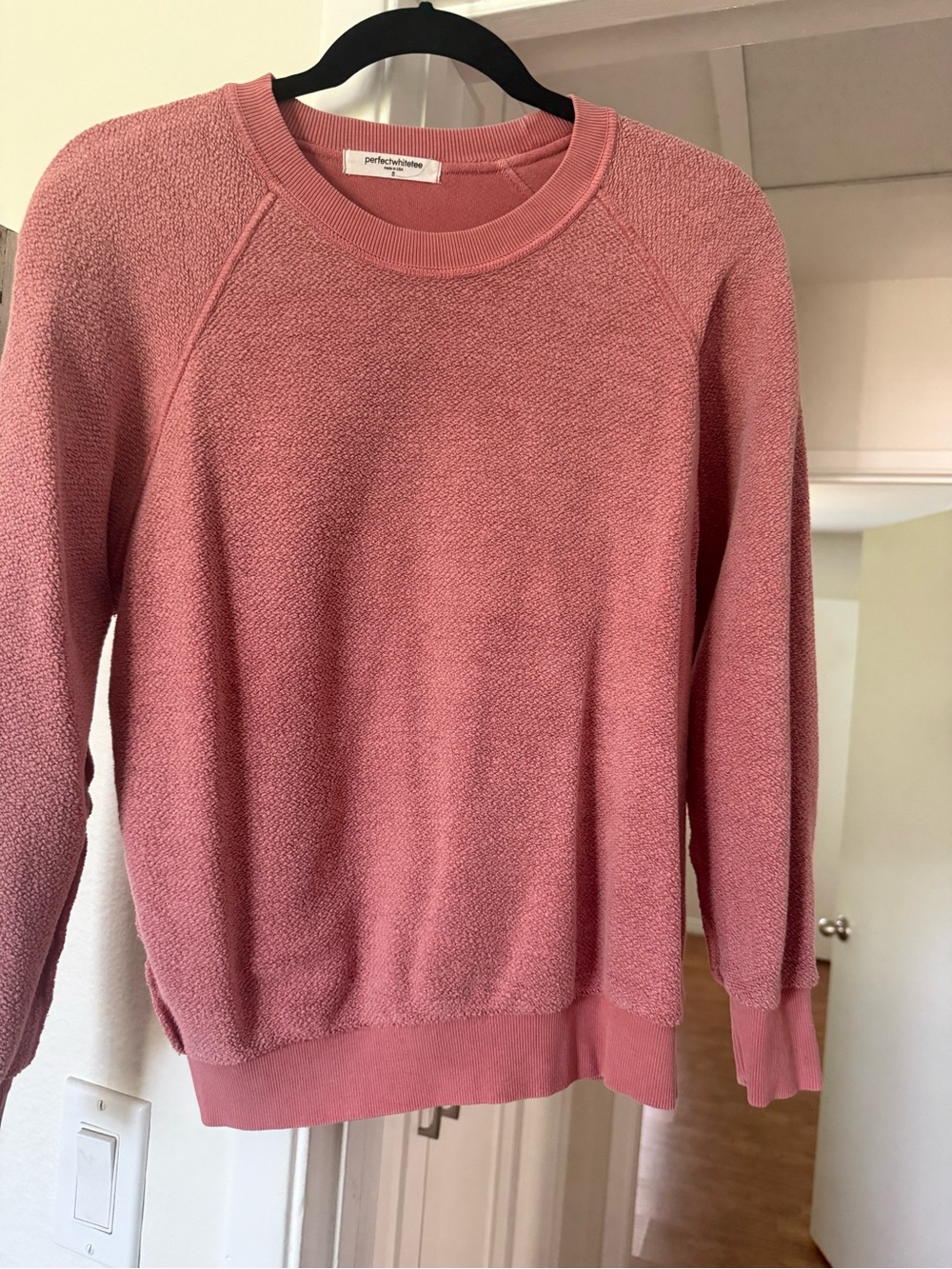 perfectwhitetee Dusty Rose Ziggy Sweatshirt